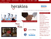 Tablet Screenshot of heraklea.hr